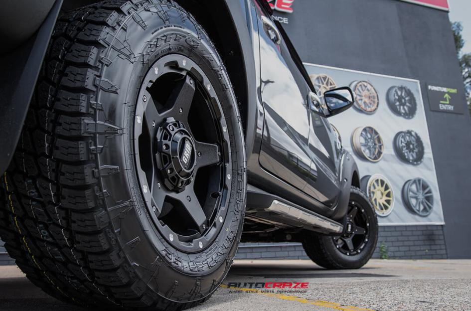 FORD RANGER GD04 MATTE BLACK